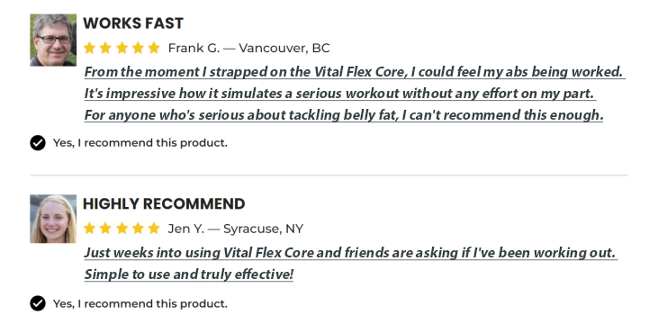 Vital Flex Core reviews